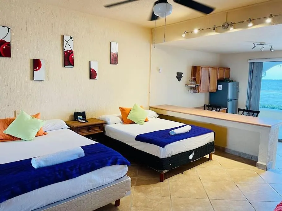 Punta Me Apartment Beach Front In The Hotel & Waterpark Cancun Mexico