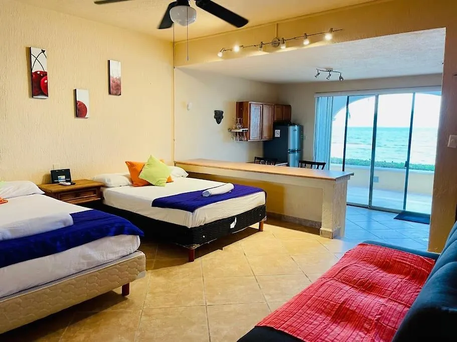 Punta Me Apartment Beach Front In The Hotel & Waterpark Cancun