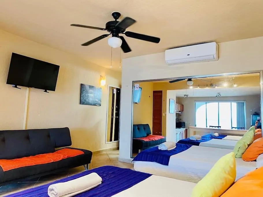 Punta Me Apartment Beach Front In The Hotel & Waterpark Cancun
